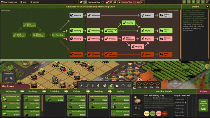 Tea Garden Simulator İndir ekran görüntüsü 2