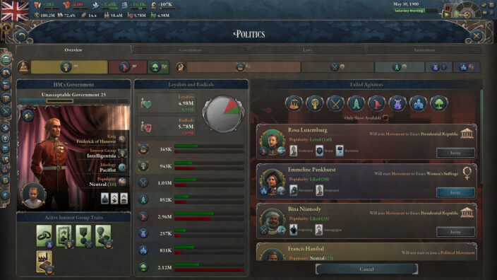 Victoria 3 Voice of the People İndir ekran görüntüsü 1