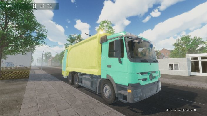 Garbage Truck Simulator İndir ekran görüntüsü 4