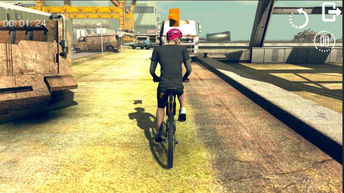 Bicycle Challage Wastelands İndir ekran görüntüsü 4