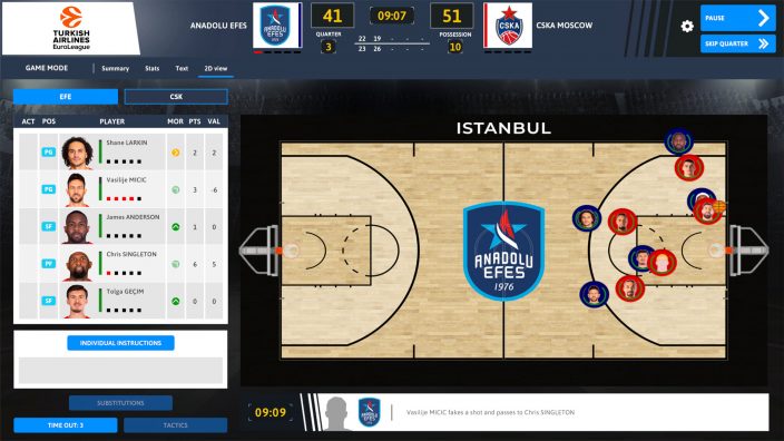 International Basketball Manager 22 İndir ekran görüntüsü 3