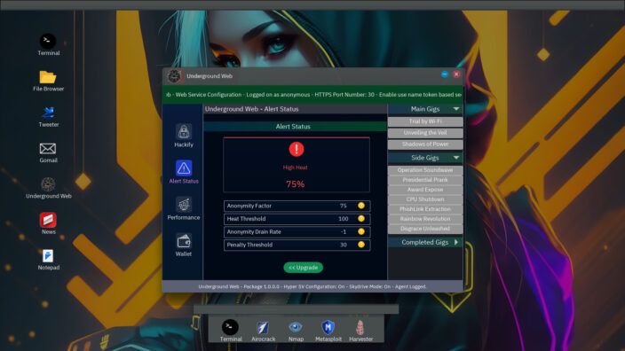 Anonymous Hacker Simulator İndir ekran görüntüsü 3