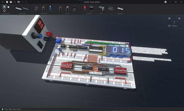 CRUMB Circuit Simulator İndir ekran görüntüsü 1