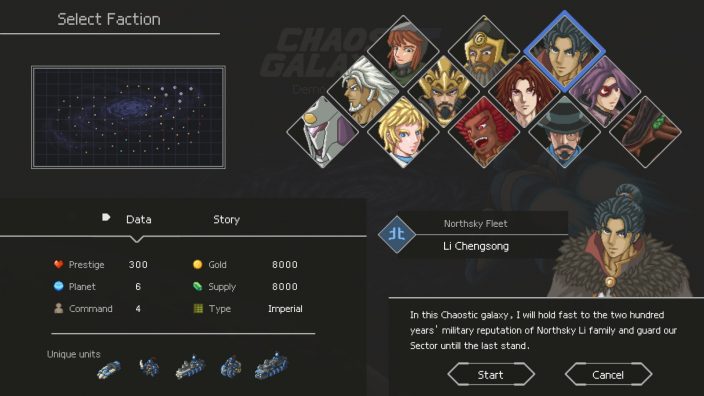 Chaos Galaxy 2 İndir ekran görüntüsü 1