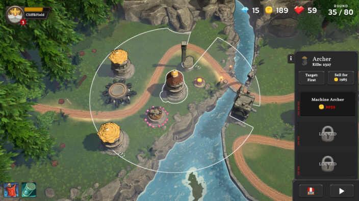 Cliff & Field Tower Defense İndir ekran görüntüsü 1