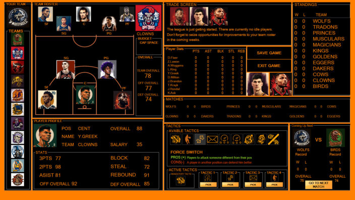 NFBL National Fantasy Basketball League İndir ekran görüntüsü 2