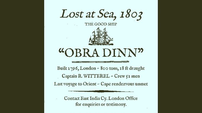 Return of the Obra Dinn İndir ekran görüntüsü 1