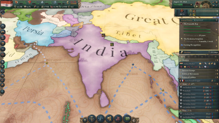 Victoria 3 Pivot of Empire İndir ekran görüntüsü 1