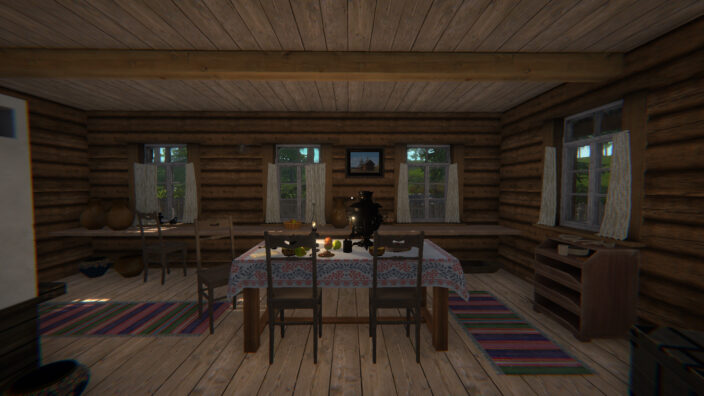Russian Hut Simulator İndir ekran görüntüsü 1