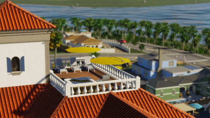Cities Skylines II Beach Properties İndir ekran görüntüsü 2