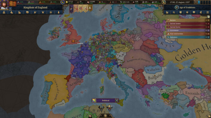 Europa Universalis V İndir ekran görüntüsü 2