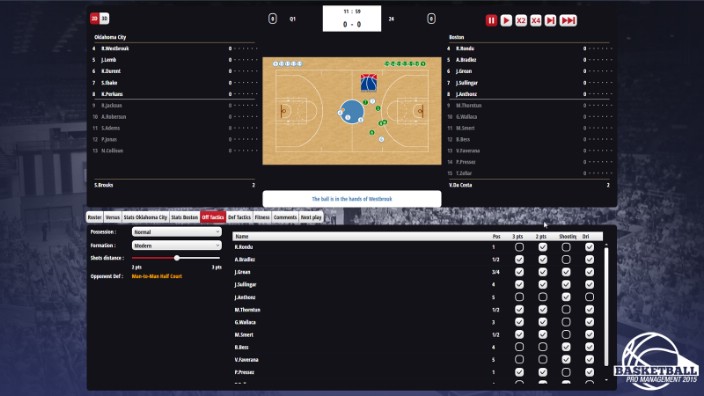 Basketball Pro Management 2015 İndir ekran görüntüsü 4