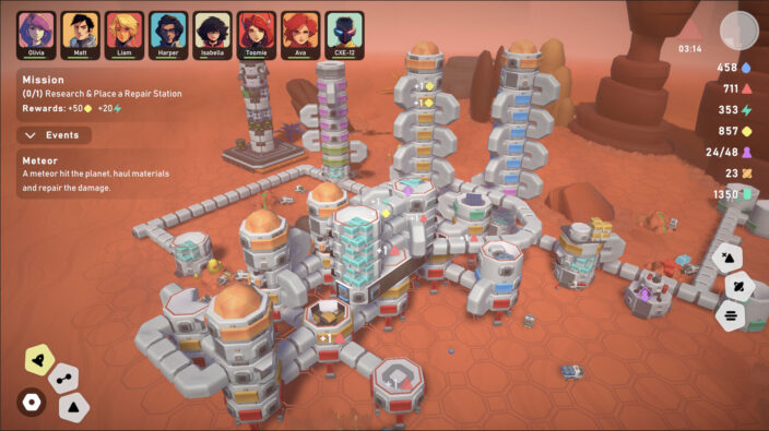 Stellar Settlers Space Base Builder İndir ekran görüntüsü 3