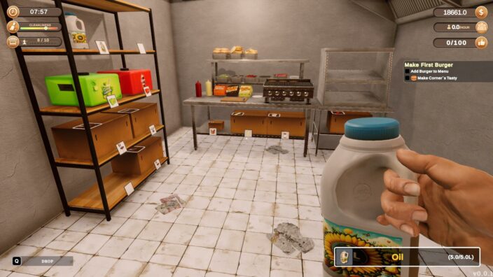 Corner Kitchen Fast Food Simulator İndir ekran görüntüsü 4