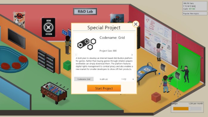 Game Dev Tycoon İndir ekran görüntüsü 7