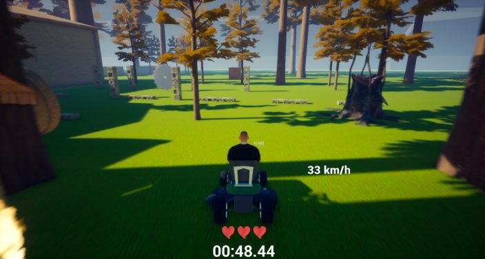 Lawnmower game: Mortal Race İndir ekran görüntüsü 4