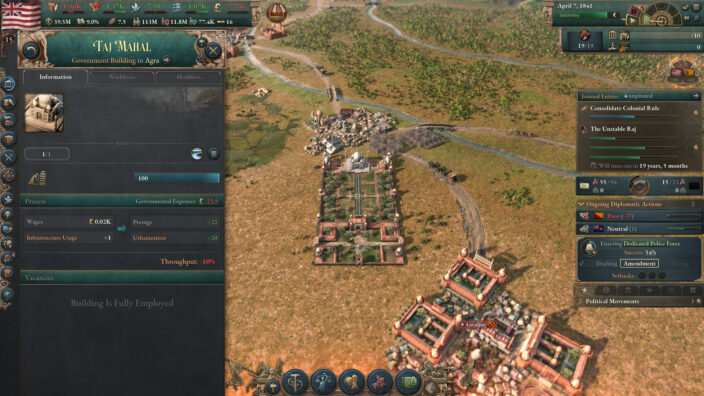 Victoria 3 Pivot of Empire İndir ekran görüntüsü 2