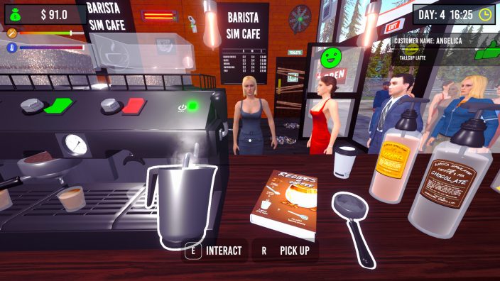 Barista Simulator İndir ekran görüntüsü 1