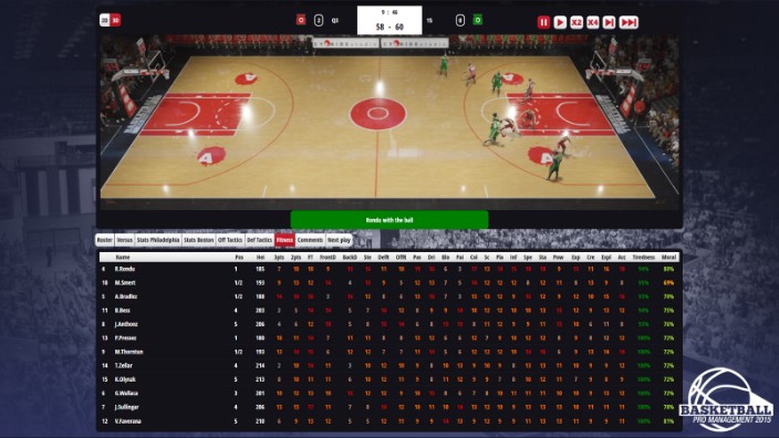 Basketball Pro Management 2015 İndir ekran görüntüsü 8