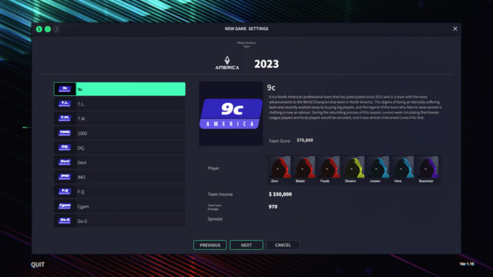 League Manager 2023 İndir ekran görüntüsü 2