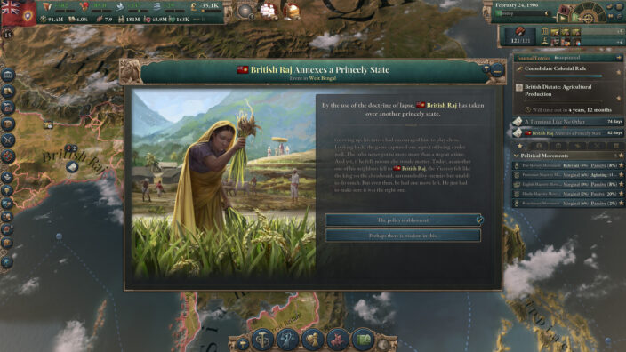 Victoria 3 Pivot of Empire İndir ekran görüntüsü 3
