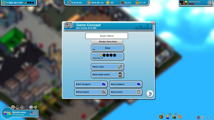 Mad Games Tycoon İndir ekran görüntüsü 7