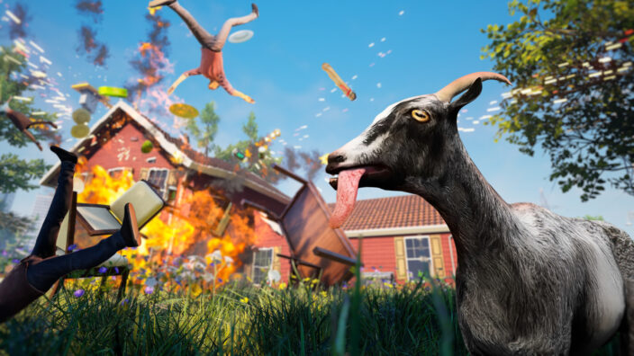 Goat Simulator Remastered İndir ekran görüntüsü 1