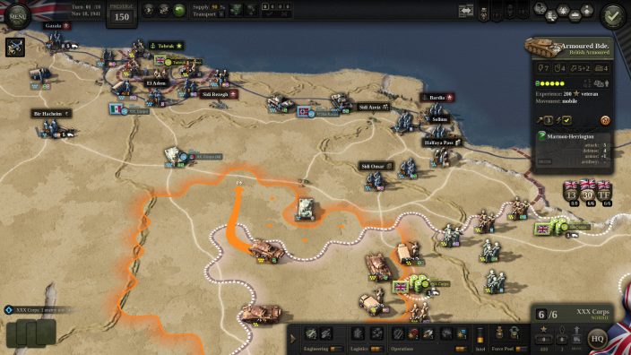 Unity of Command II Desert Rats İndir ekran görüntüsü 1