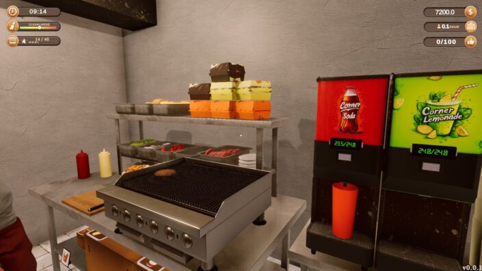 Corner Kitchen Fast Food Simulator İndir ekran görüntüsü 2