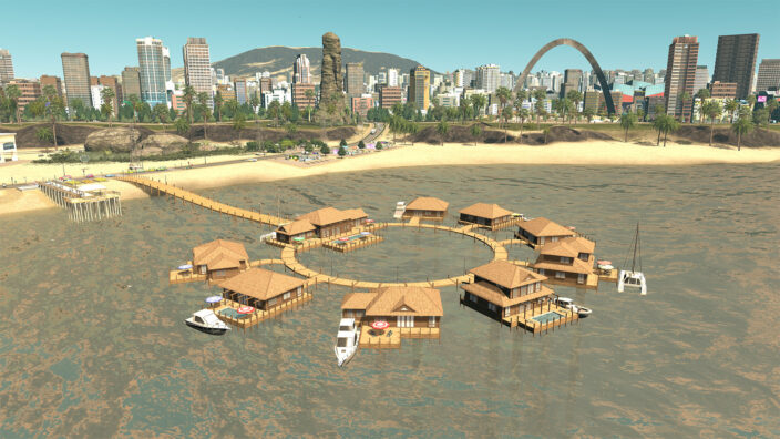 Cities Skylines Hotels & Retreats İndir ekran görüntüsü 4