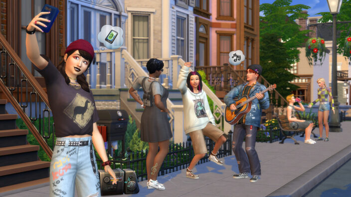 The Sims 4 Grunge Revival Kit İndir ekran görüntüsü 1