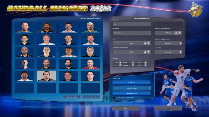 Handball Manager 2022 İndir ekran görüntüsü 2