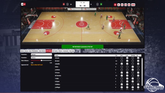Basketball Pro Management 2015 İndir ekran görüntüsü 2