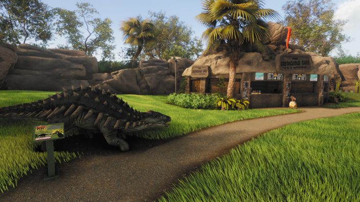 Lawn Mowing Simulator – Dino Safari İndir ekran görüntüsü 3