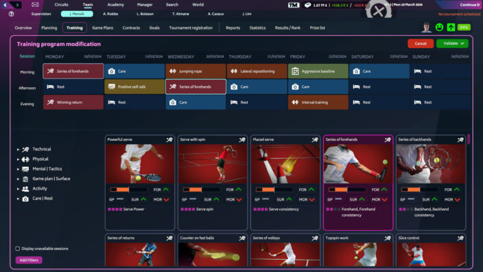 Tennis Manager 2024 İndir ekran görüntüsü 4