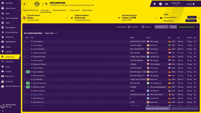 Football Manager 2019 İndir ekran görüntüsü 6