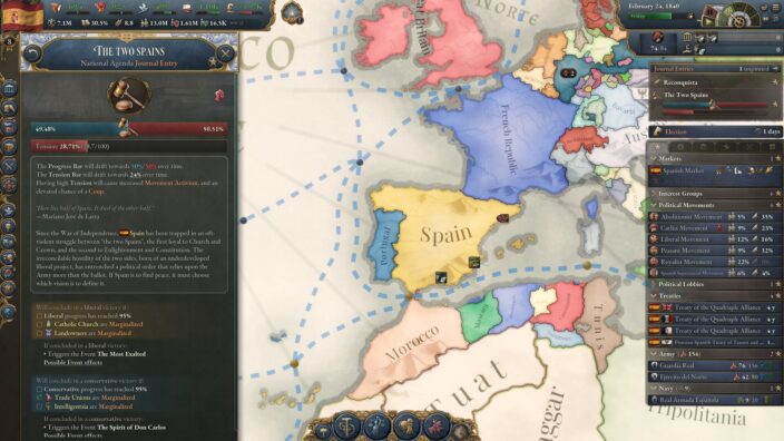 Victoria 3 Iberian Twilight İndir ekran görüntüsü 4
