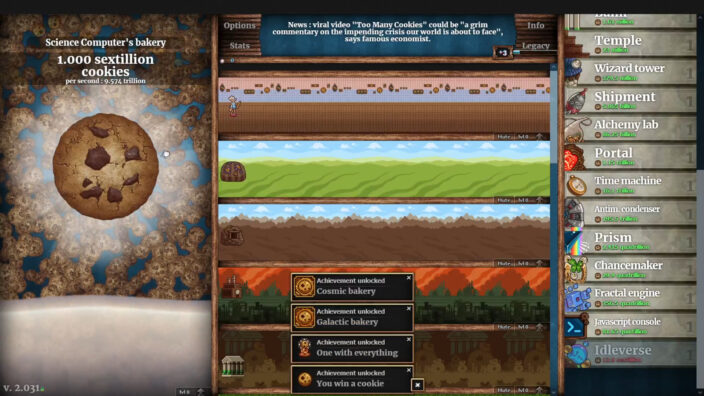 Cookie Clicker İndir ekran görüntüsü 2