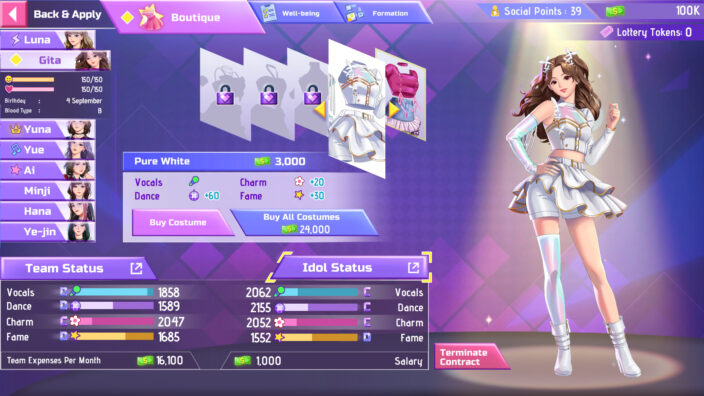 K pop Idol Stories Road to Debut İndir ekran görüntüsü 1