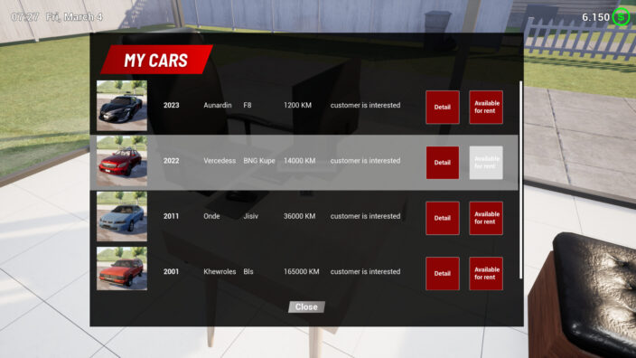 Rent A Car Simulator 24 İndir ekran görüntüsü 2