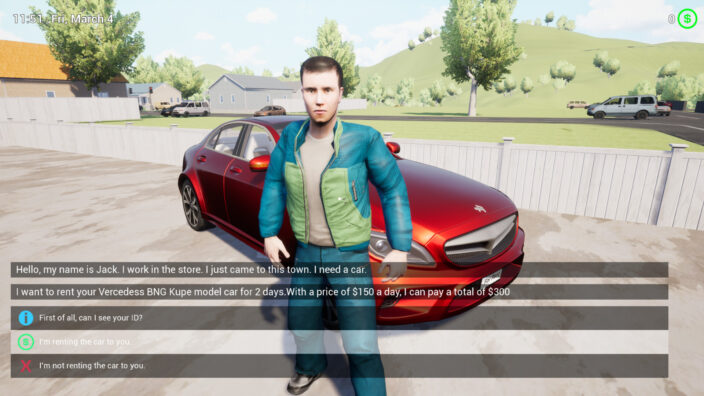 Rent A Car Simulator 24 İndir ekran görüntüsü 3