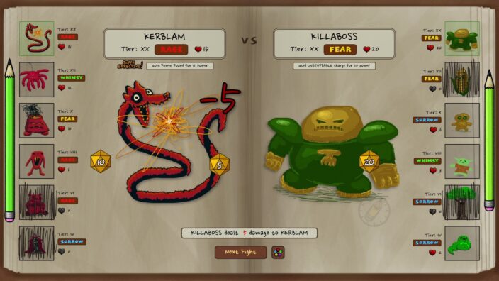 Doodle Dice Monsters İndir ekran görüntüsü 2