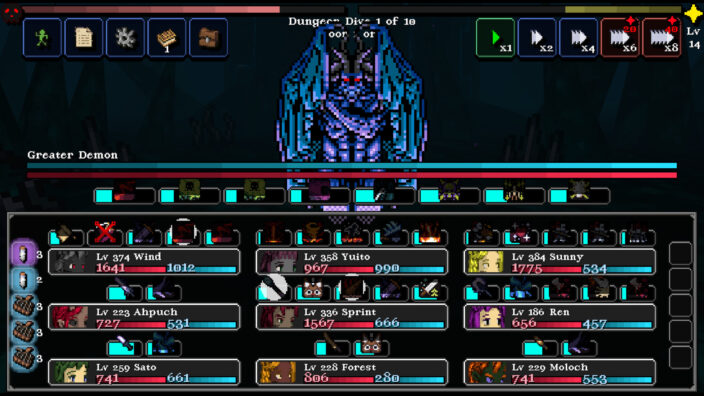 Legends of Dragaea Idle Dungeons İndir ekran görüntüsü 1