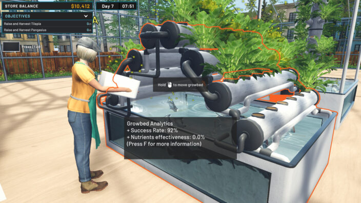 Hydroponics Farm & Store Simulator İndir ekran görüntüsü 1