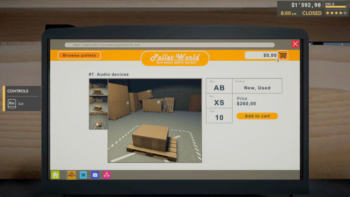 Returns Outlet Simulator İndir ekran görüntüsü 1