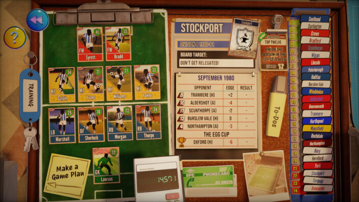 NUTMEG! A Nostalgic Deckbuilding Football Manager İndir ekran görüntüsü 4