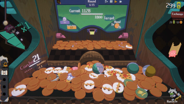 RACCOIN Coin Pusher Roguelike İndir ekran görüntüsü 1