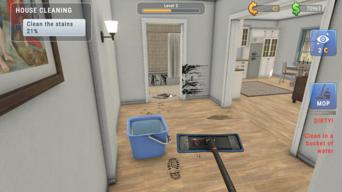 House Cleaner Simulator İndir ekran görüntüsü 4