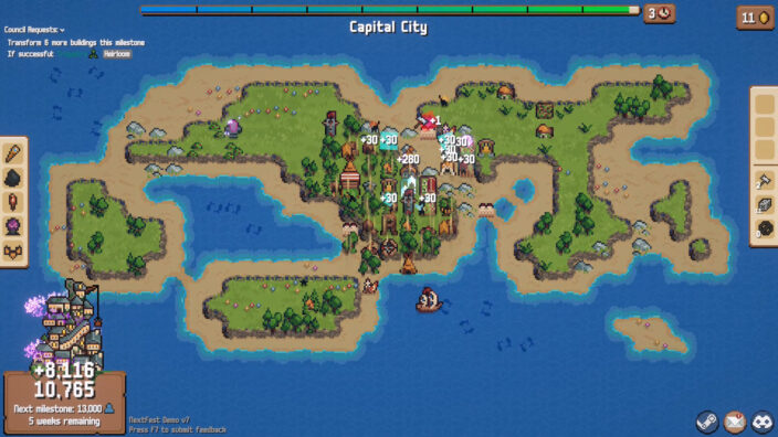Combolands Roguelike Citybuilder İndir ekran görüntüsü 4