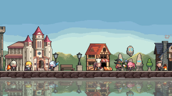 Crusaders Quest Hero Town İndir ekran görüntüsü 1